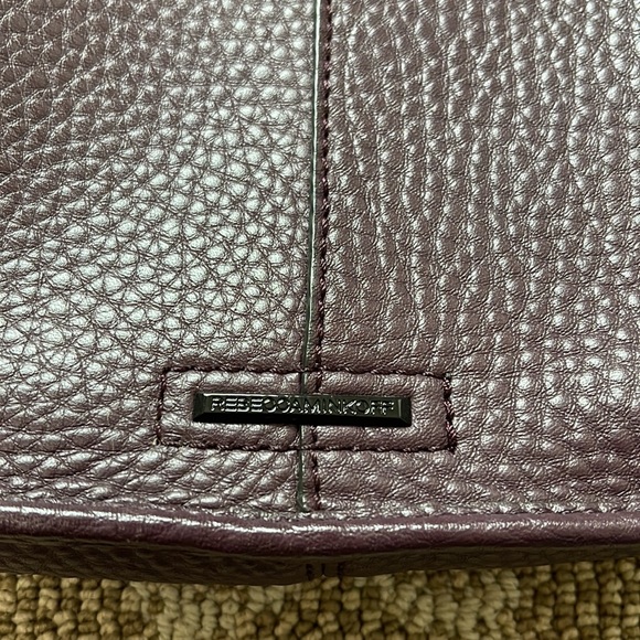 Rebecca Minkoff plum studded cross body - Picture 3 of 11